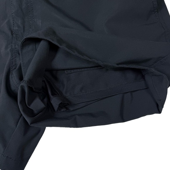 Abercrombie‎ Fitch Mens Lined Black Stretch Performance Shorts Size XL - Picture 8 of 8